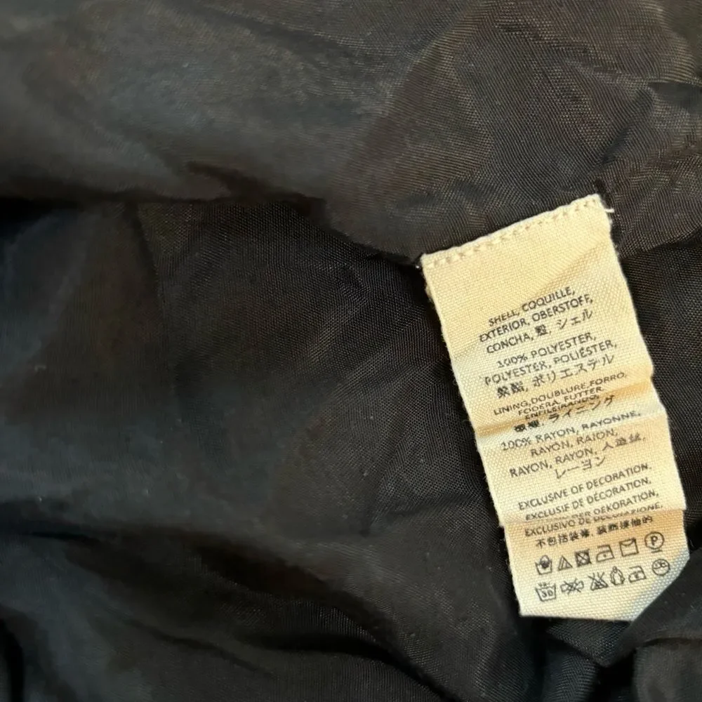 Free People black and gold embellished shift‎ dress size 6